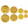 Image 1 : Mir Mehbub Ali Khan,  set of 4,  Gold Ashrafi,  ½