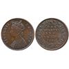 Victoria Empress,  Copper ¼ Anna,  1894, Calcutta Mint