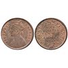 Victoria Empress,  Copper ¼ Anna,  1900,  Calcutta Mint