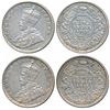 George V,  Silver Rupee (2),  1911,  Bombay Mint
