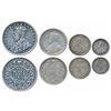 Image 1 : George V,  set of 4,  Silver Rupee,  ½