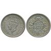 George VI,  Half Silver Rupee,  11.72g,  1945