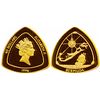 Image 1 : Bermuda,  Elizabeth II,  Gold Proof Triangle $60,  31.48g