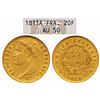 France,  Napoleon III,  Gold 20 Francs,  6.5g