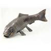 Image 1 : A modern bronze of a koi carp, 2ft 1in...