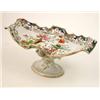 Image 1 : An early 19th century Masons Patent Ironstone China comport, with undulating rim, printed and ena...