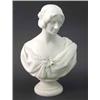 Image 1 : A Copeland parian bust of Jenny Lind, 8 ins....