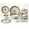 Image 1 : A Chamberlain’s Worcester tea service, consisting of teapot on stand, covered sugar box, slop bow...