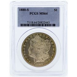 1880-S PCGS MS64 Morgan Silver Dollar