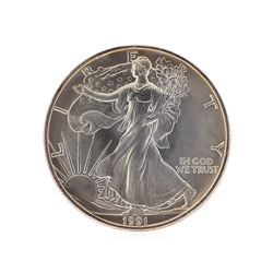 1991 American Silver Eagle Dollar Coin
