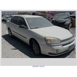 2005 - CHEVROLET MALIBU // SALVAGE