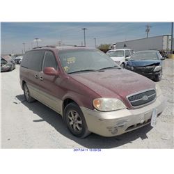 2004 - KIA SEDONA