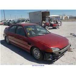 1995 - HONDA CIVIC // BONDED TITLE