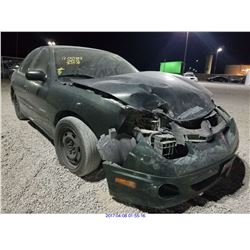 2002 - PONTIAC SUNFIRE // SALVAGE