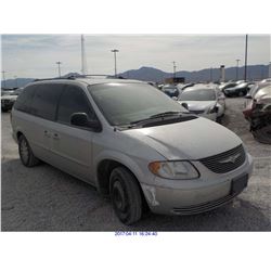 2002 - CHRYSLER TOWN AND COUNTRY