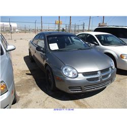 2005 - DODGE NEON