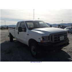 2000 - FORD F250 // SALVAGE