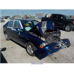 1999 - NISSAN SENTRA // SALVAGE