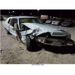 1978 - CADILLAC DEVILLE // SALVAGE