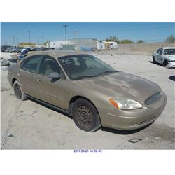 2000 - FORD TAURUS with TX Title