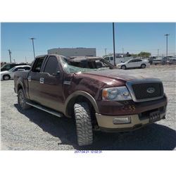 2005 - FORD F-150 // NON REPAIRABLE