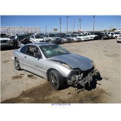 2002 - PONTIAC SUNFIRE // PARTS ONLY