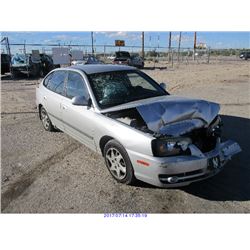 2005 - HYUNDAI ELANTRA // PARTS ONLY
