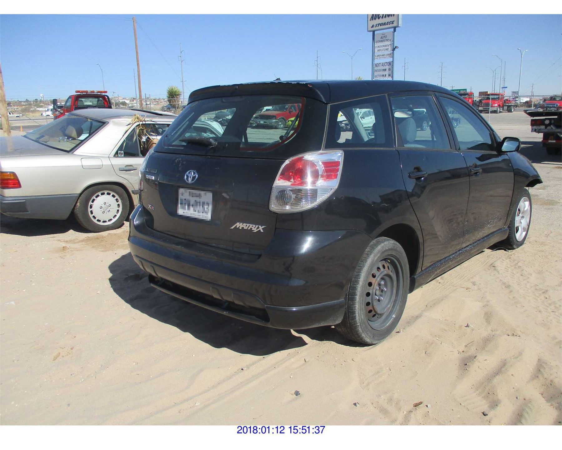 2005 TOYOTA MATRIX // PARTS ONLY