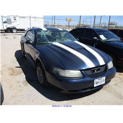 2002 - FORD MUSTANG