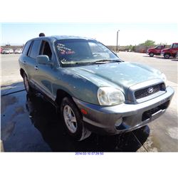 2002 - HYUNDAI SANTA FE // RESTORED SALVAGE
