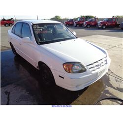 2003 - HYUNDAI ACCENT