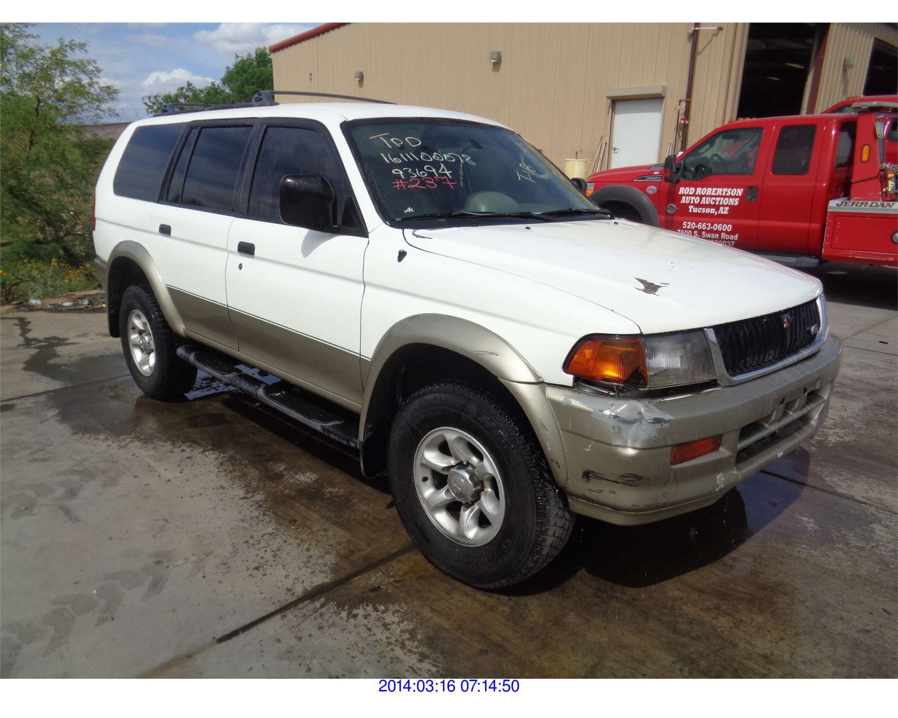 Mitsubishi montero 1998