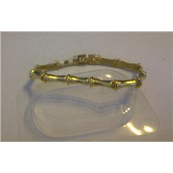 NEW DRAGONSTONE MAGNETIC BRACLET - #691 - golden bamboo link