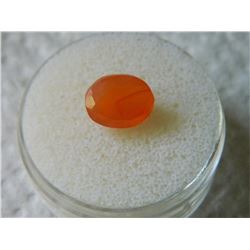 OVAL FACETED FIRE OPAL - 11.4 X 9.0 X 6.7mm