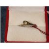 Image 2 : RING - 10K WHTIE GOLD WITH GEMSTONE - SZ 4.5 (1.9GM) - RETAIL ESTIMATE $350