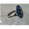 Image 2 : RING- FROM ESTATE  - LITTLE PIXI -stamped "silver" made in Engand"