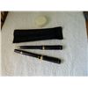 Image 6 : PEN SET - BALL POINT - NEEDS REFILL & FOUNTAIN PEN FOUNTAIN PEN  # 3 TIP - " IRIDIUM  POINT GERMANY"