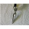 Image 2 : NECKLACE - NAKED LADY - NOT MARKED BUT BELIEVE IT TO BE SILVER - ON ROPE