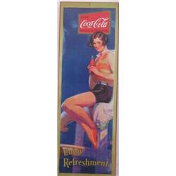 COCA-COLA PRINT ON BOARD - 1997