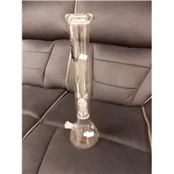 NEW GLASS BIO BONG - 18" TALL - SINGLE BUBBLER