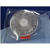 Image 3 : SILVER ROUND - 1/2 TROY OUNCE .999 FINE SILVER - SUNSHINE MINTING - DECODER ON BACK