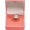 Image 3 : RING - STERLING SILVER DIAMOND RING (.2CT) - INSURANCE VALUE $997
