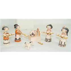 Aomca Pottery Figures - Mary Lowden