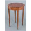 Image 1 : An early 20th century French mahogany circular occasional table, with crossbanded and inlaid top...
