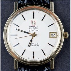 Classic 1970's Omega DeVille Chronometer Electronic 300hz Wristwatch