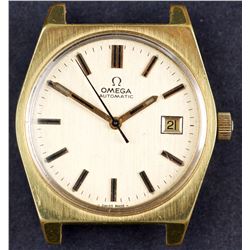 1970's Omega Automatic Watch with Electroplated Gold Case