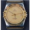 Image 1 : Vintage Omega Constellation Chronometre Quartz Cal.1431 Wristwatch with 18 Kt Bezel