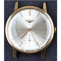 1968 18 Kt Gold Longines Mens Dress Wristwatch