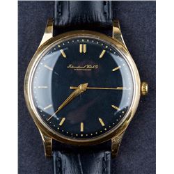 Vintage 1947 IWC 18Kt Gold Cal. 853 Mens Dress Watch