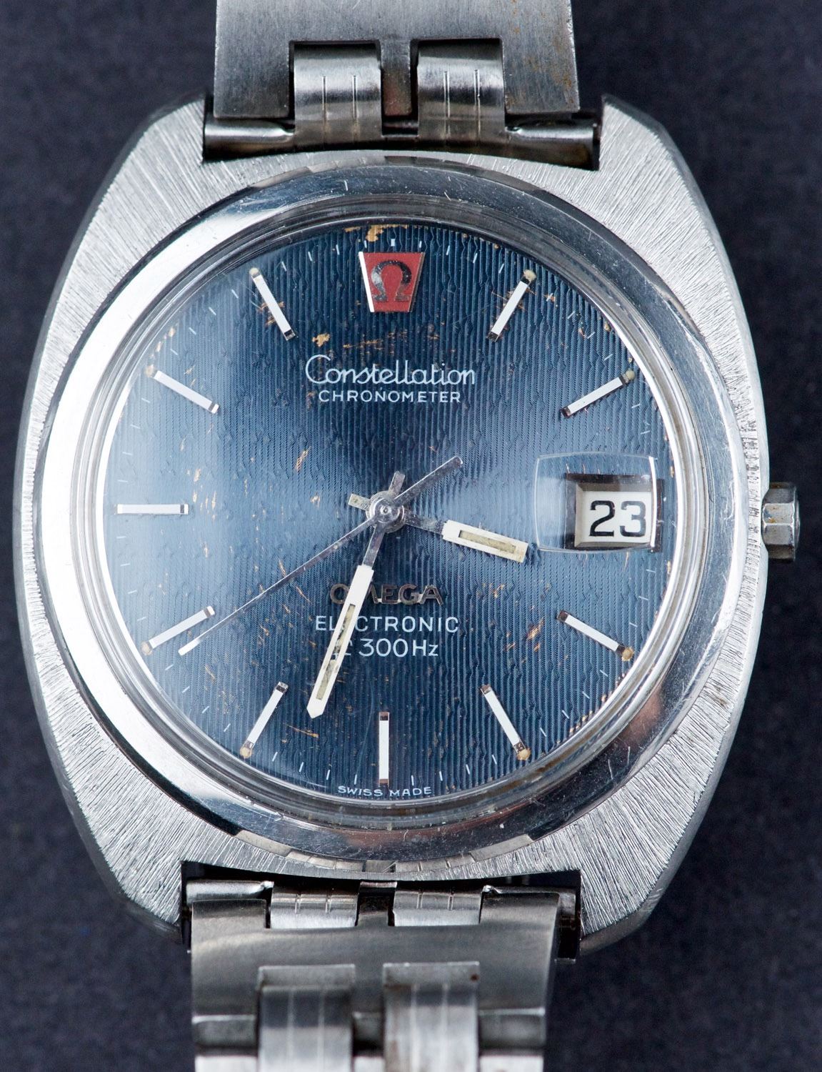 Vintage Omega Constellation Chronometre Electronic 300hz Quartz Cal